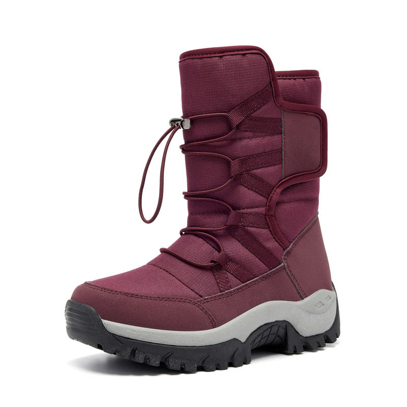 Winter boots for women with non-slip sole and innovative lacing system Lune London