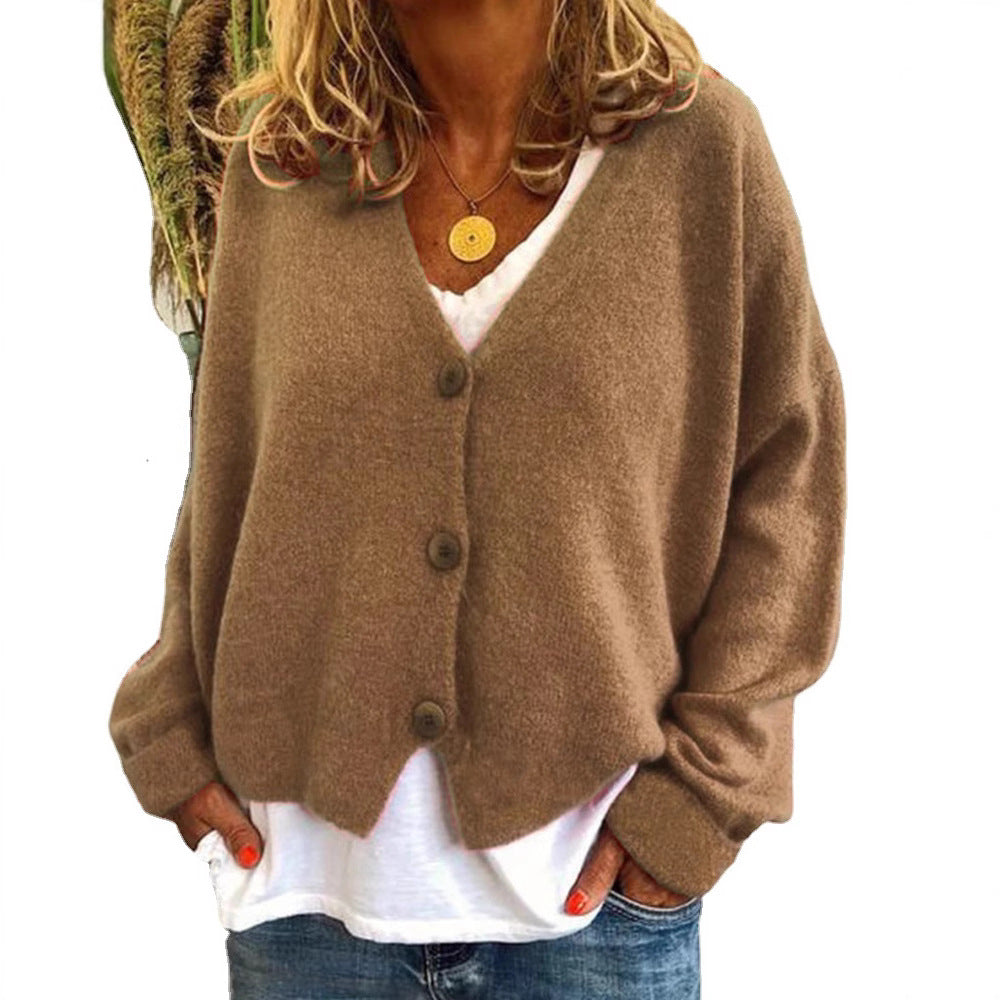 Women cozy knit vest with buttons and modern cut Lune London