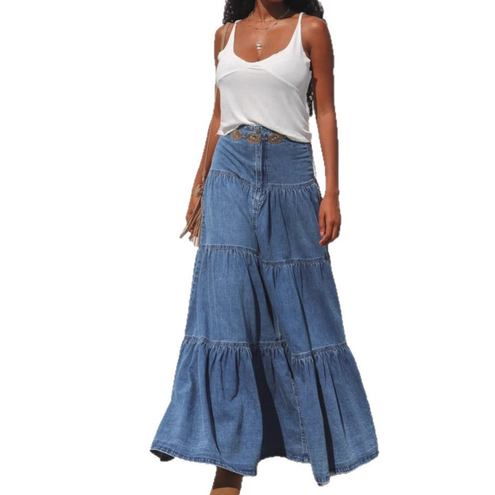 Women airy denim dress Lune London