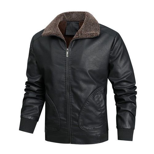 Casual vintage jacket for men with warm fleece lining Amarae