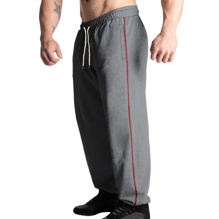 Comfortable sports pants for men with side pockets and adjustable waist Lune London