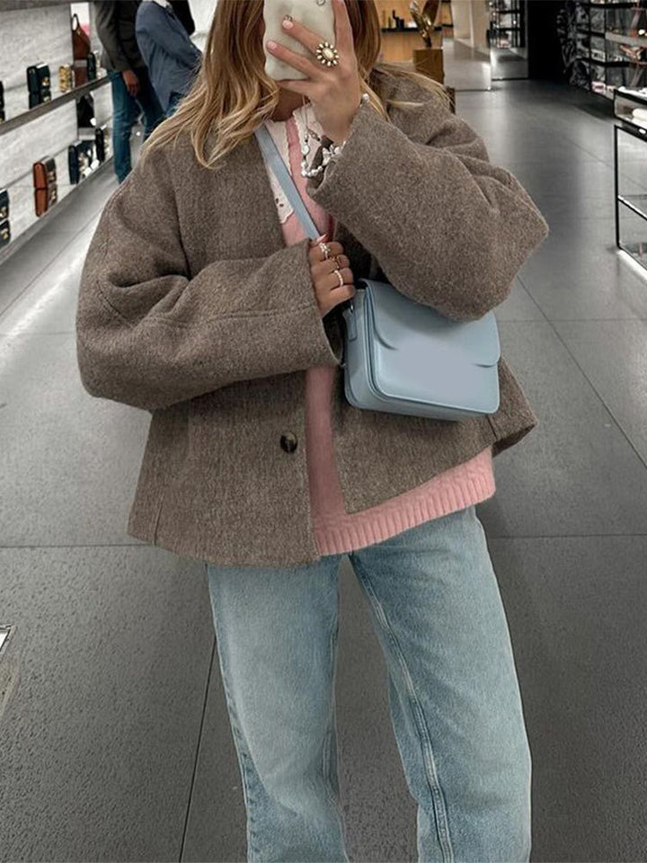 Ladies Chic Wool Jacket