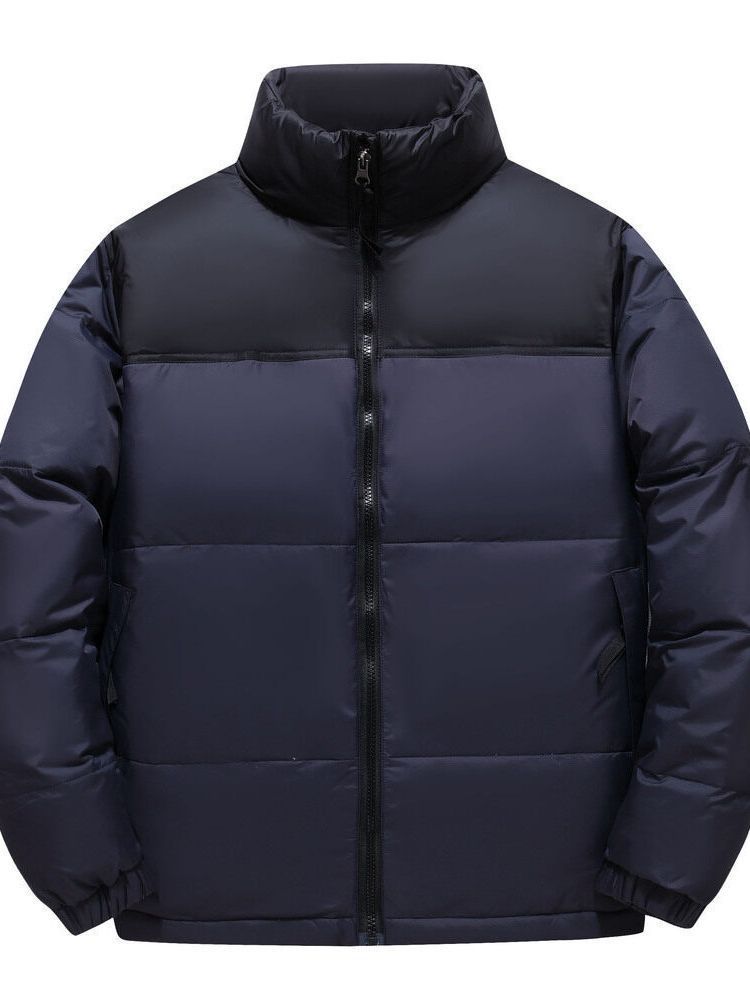 Veste matelassée pour hommes, à la mode et fonctionnelle, avec col haut Lune London