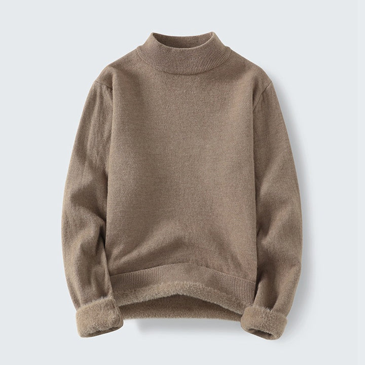 Cozy sweater for women with high collar and extra soft material Lune London