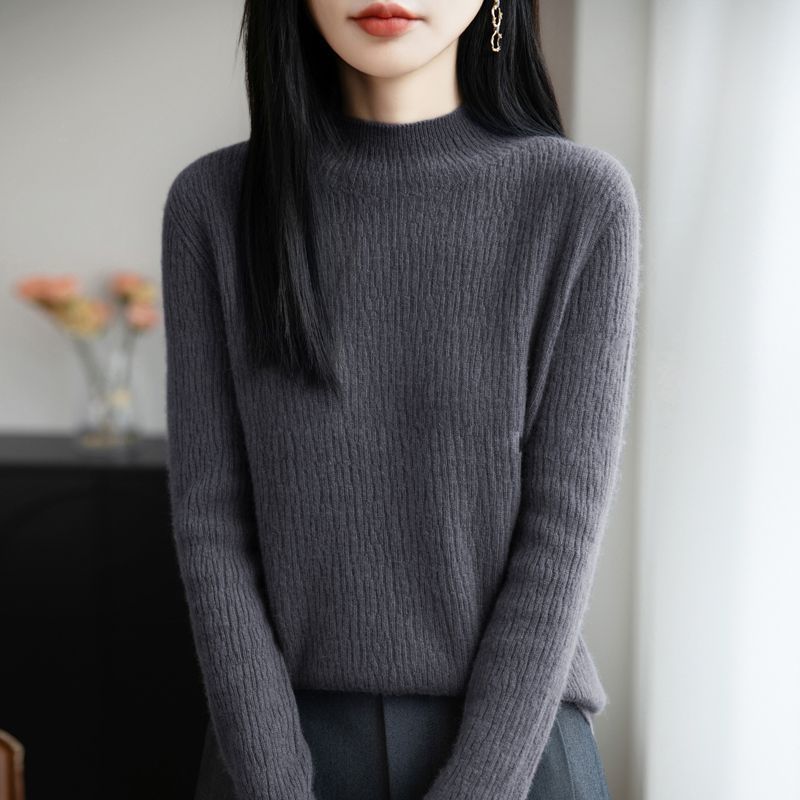 Pull fin en maille pour dames Chic & Stil