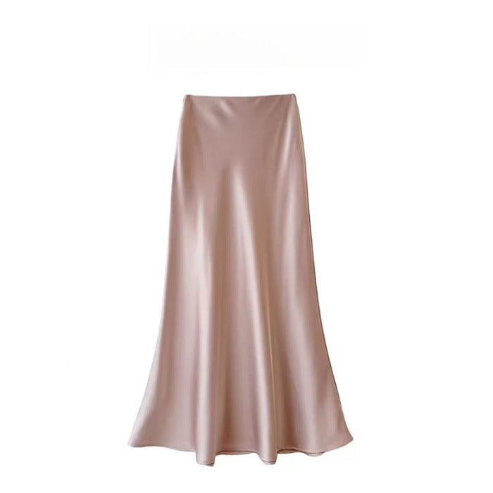Ladies Elegant Maxi Skirt made of high-quality flowing material with a wide cut Chic & Stil
