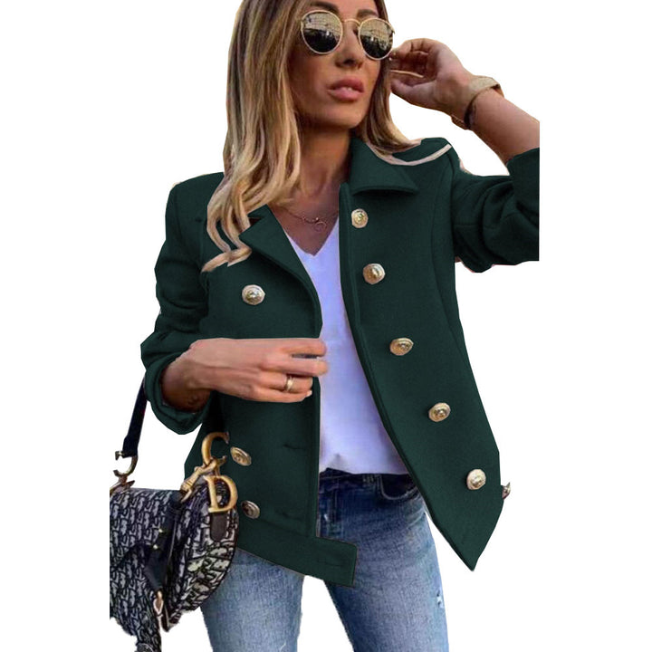 Women's clothing JACKKE with gold buttons and a casual chic cut