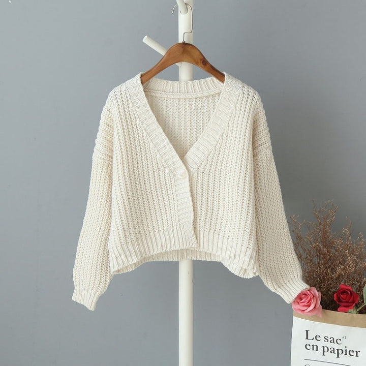 Women Thick Knit Vest with Deep V Neck and Casual Cut Lune London
