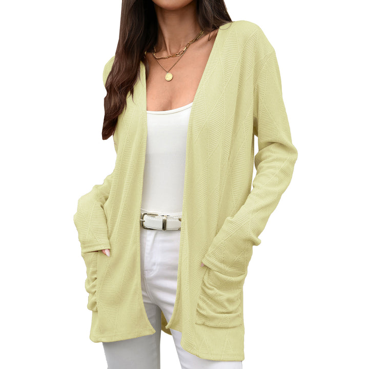 Lune London textured surface wrap jacket for women