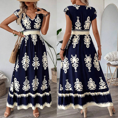 Women Maxi Dress Bohemian Print Amarae