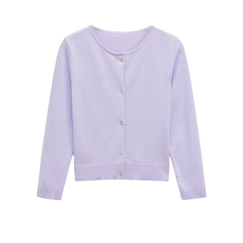 Elegant women's cardigan with fine button details Amarae