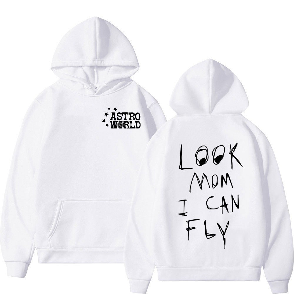 Women's hoodie with creative statement print Chic & Stil