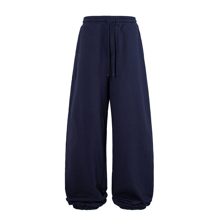 Women's extra-wide palazzo sweatpants with high comfort waistband and balloon hem
