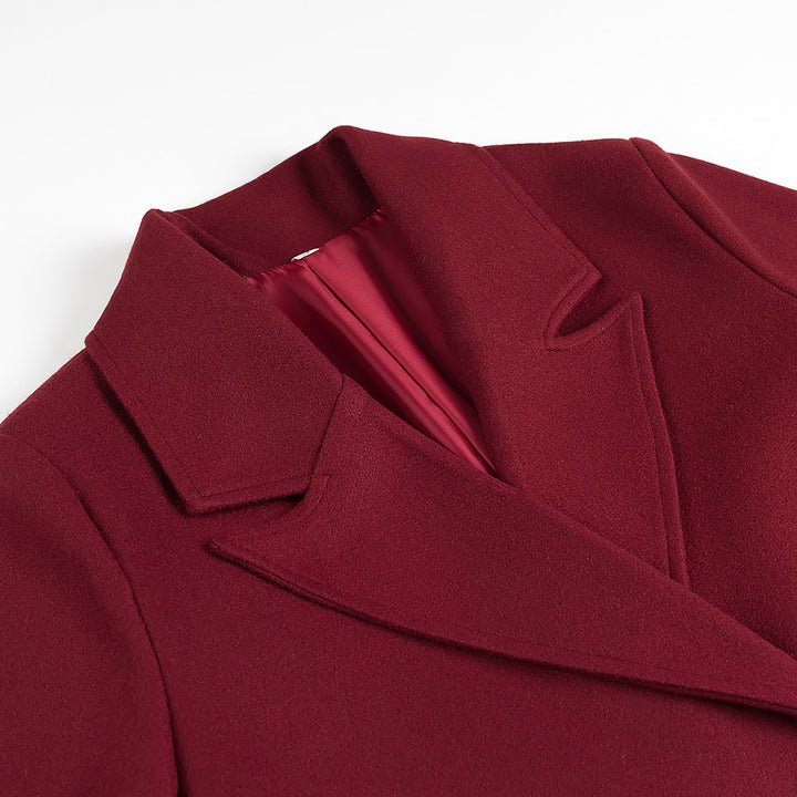 Elegant double-breasted coat for women Lune London