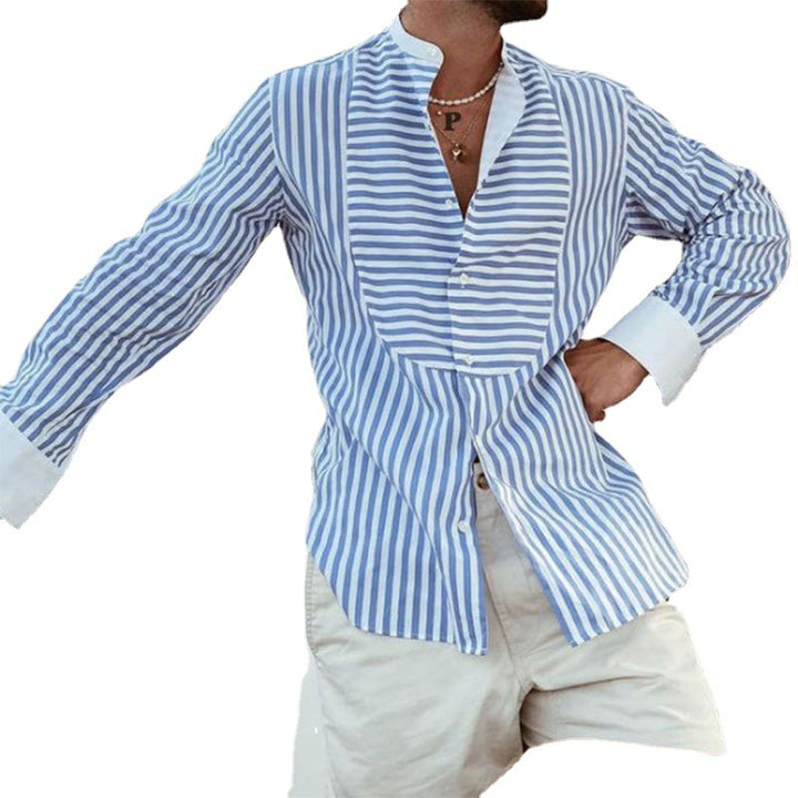 Lune London high collar shirt for men