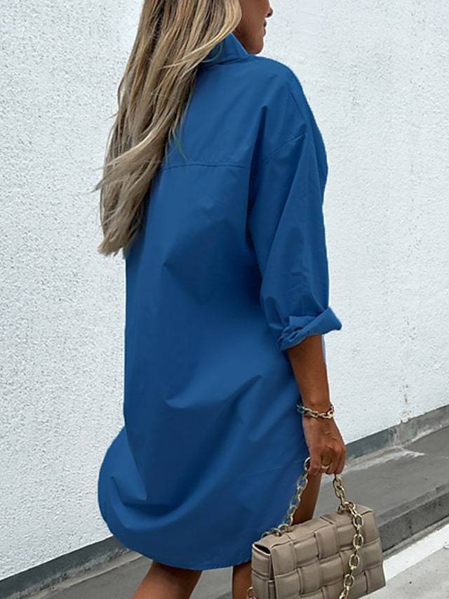 Oversized shirt dress for women Lune London