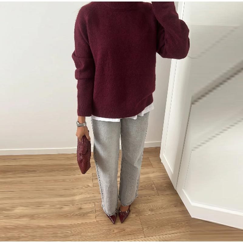 Ladies' Sweater and knit originally cut with soft material Lune London