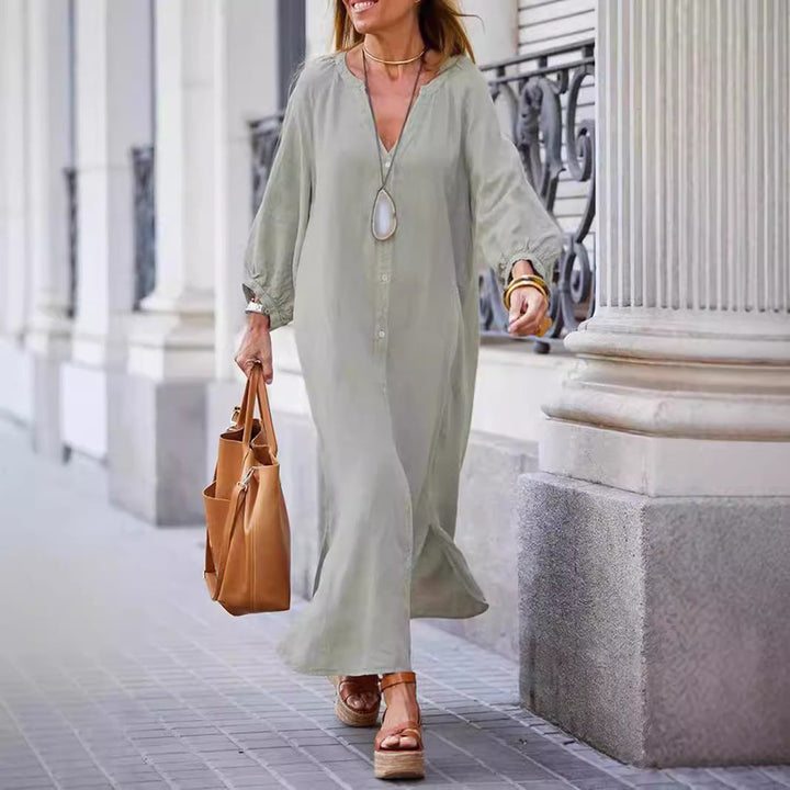 Women Lightweight Summer Dress Made of Linen Lune London