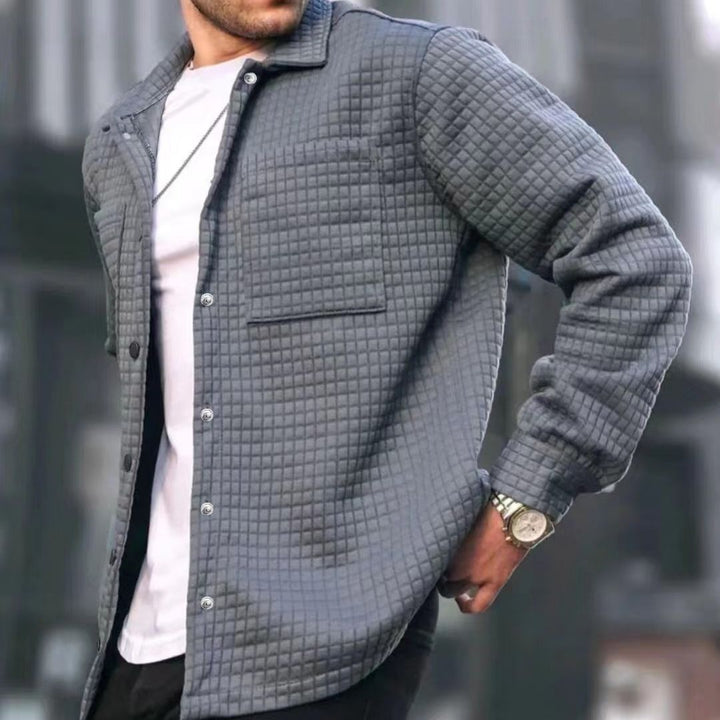 Structured overshirt jacket for men Lune London