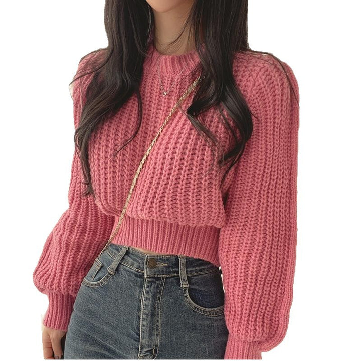 Pull en tricot pour femmes avec un matériau doux et un motif côtelé à la mode Chic & Stil