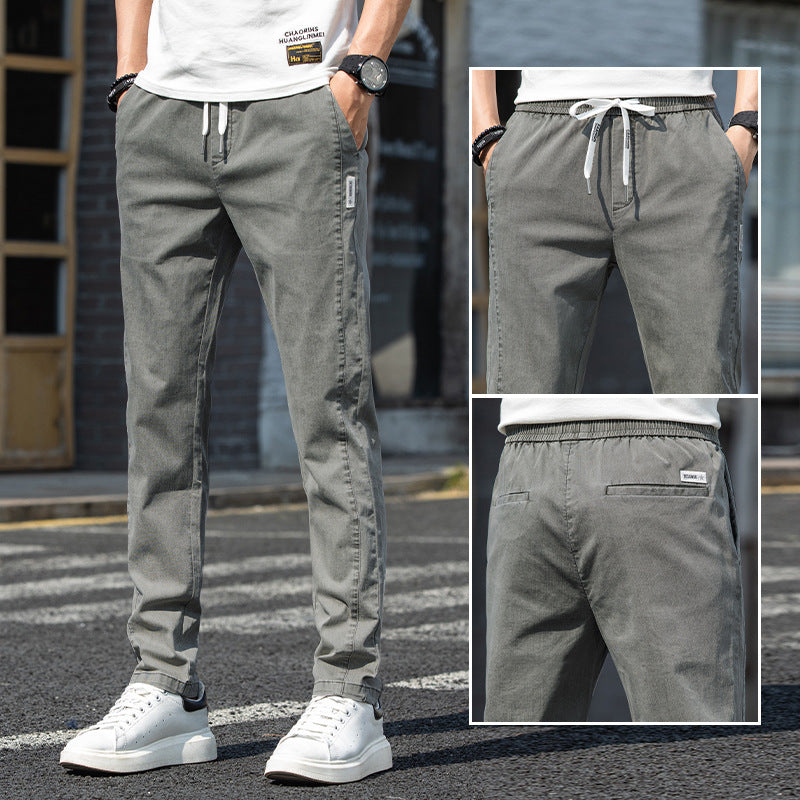 Casual utility pants for men with adjustable waist Lune London