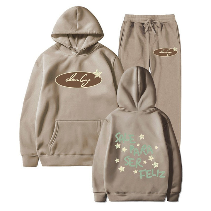 Women’s hoodie sweatshirt with inspiring lettering and casual cut Chic & Stil