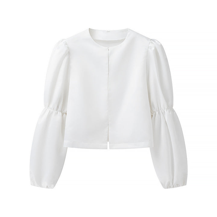 Blouse sur mesure élégante pour femmes avec des manches volumineuses Chic & Stil