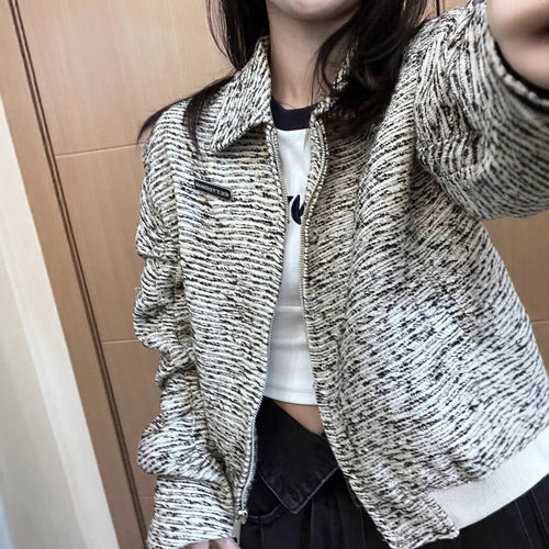 Veste de loisirs pour femmes avec un design texturé Chic & Stil