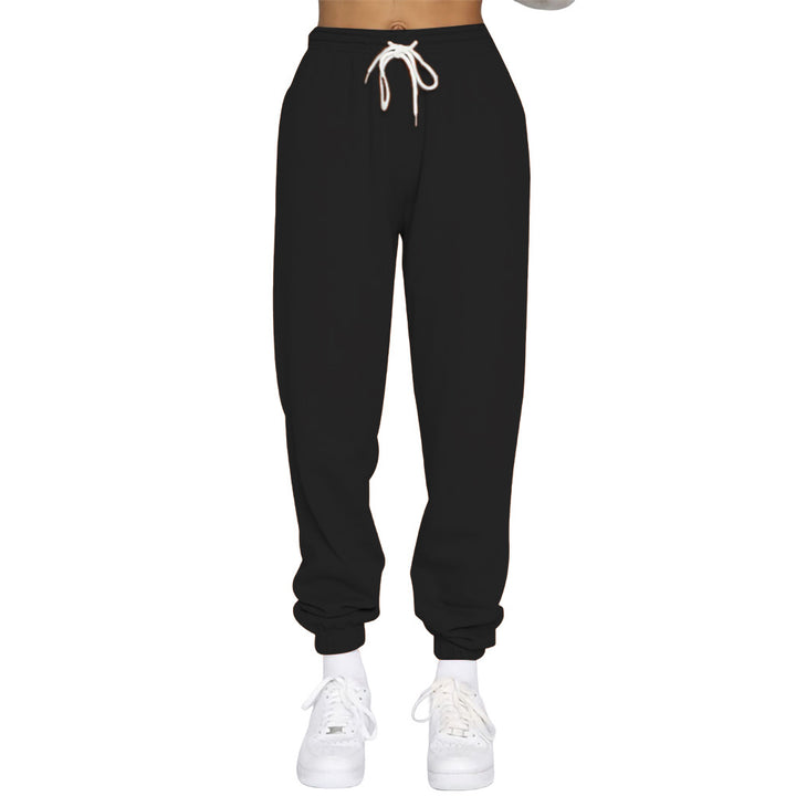 Comfortable women's joggers with adjustable waistband and elastic cuffs Lune London