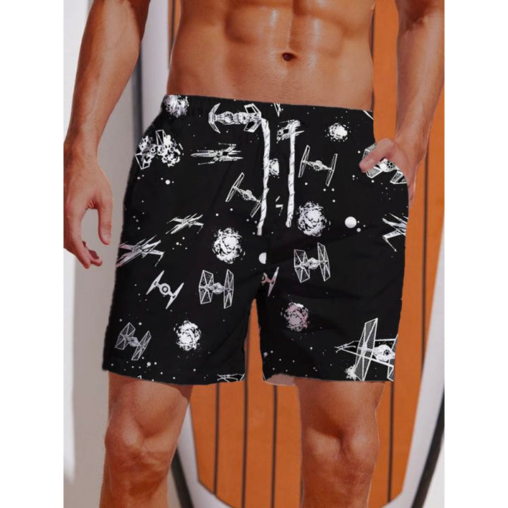 Men's Graphic Psychedelic Print Swimwear Lune London