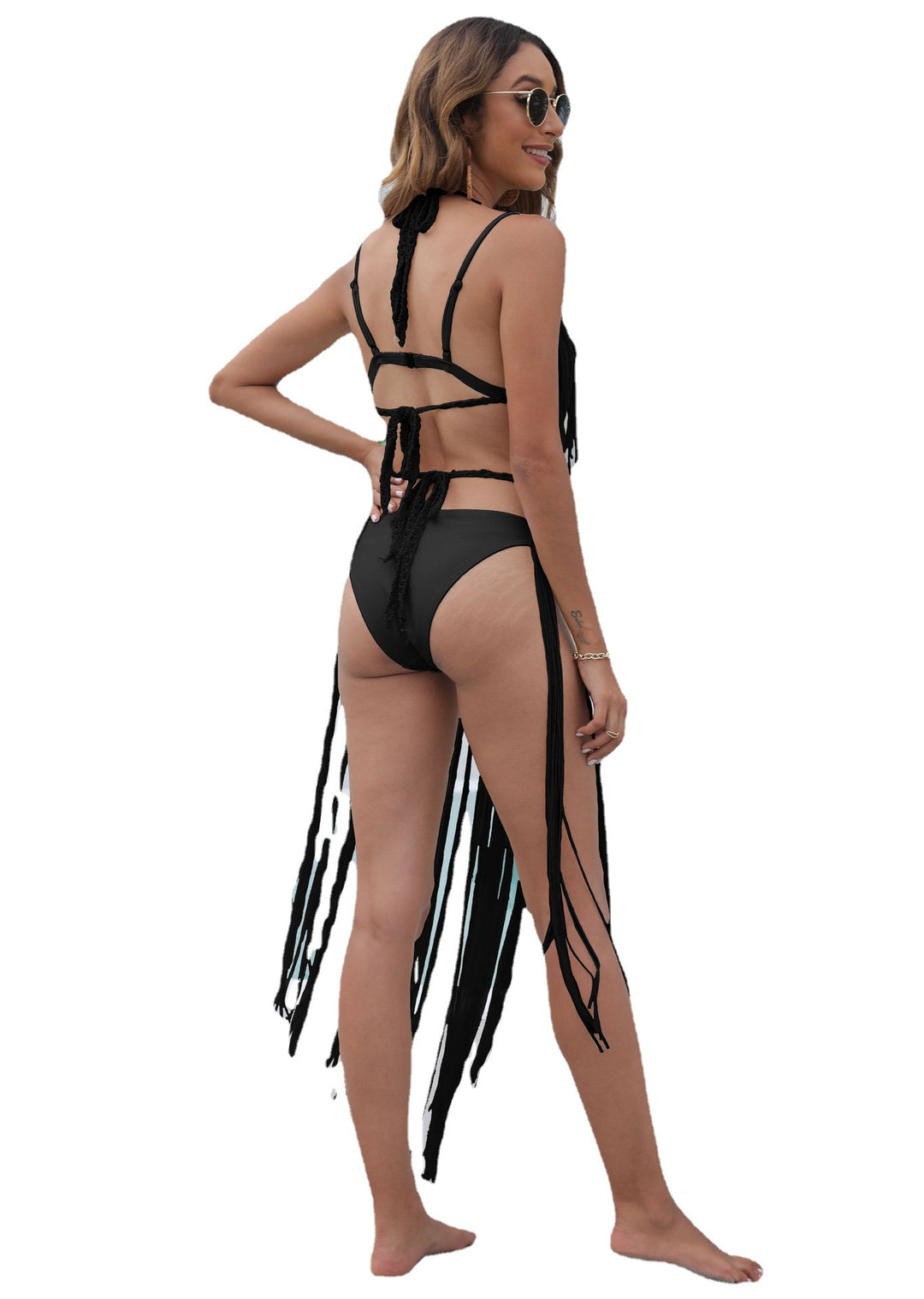 Ladies Bohemian Fringes Swimwear Lune London