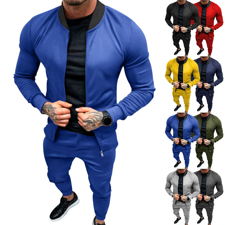 2-piece men's tracksuit with modern zip closure Lune London
