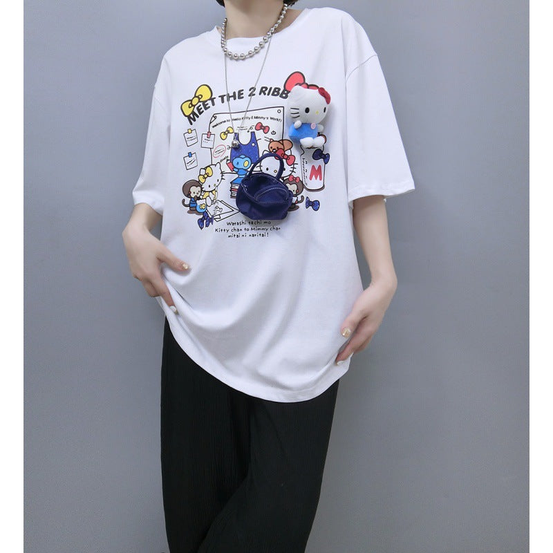 Lune London oversized graphic T-shirt for women