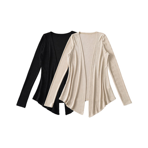 Ladies elegant, asymmetric cardigan Amarae