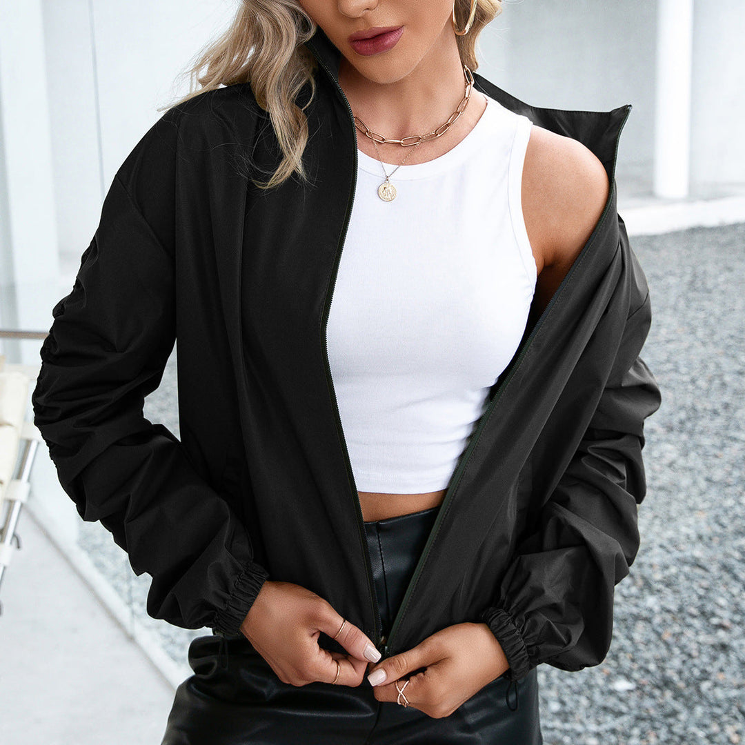 Lune London | Outdoor Jacket - Waterproof Lightweight - Loose Fit - Zipper - Elastic Cuffs