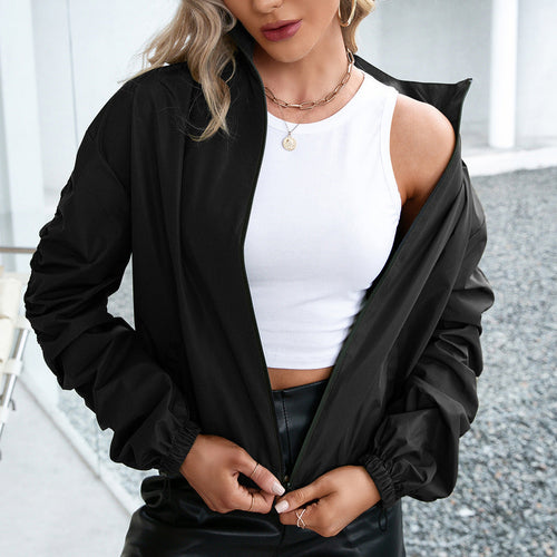 Amarae | Outdoor Jacket - Waterproof Lightweight - Loose Fit - Zipper - Elastic Cuffs