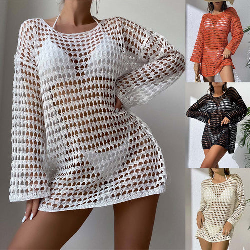 Amarae 1750920298 Women's Crochet Beach Tunic