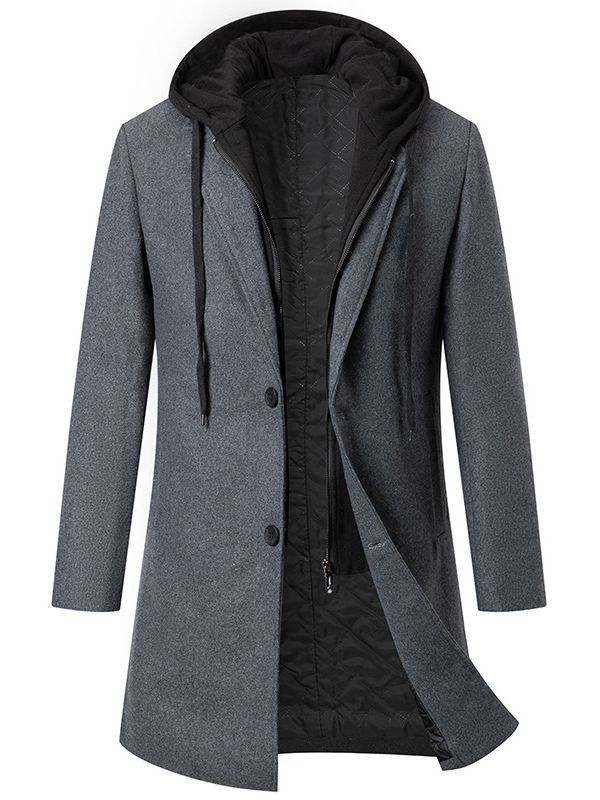 Ladies trendy parka with removable hood Lune London