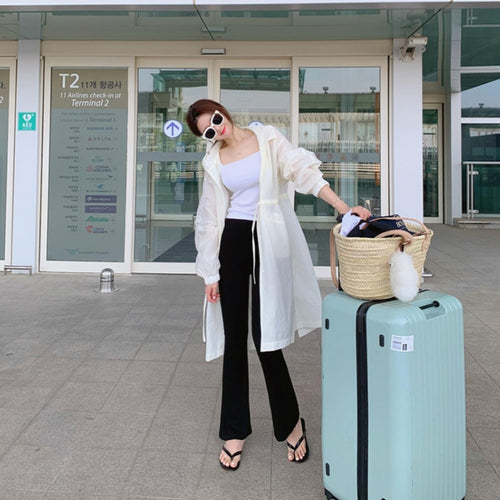 Veste de transition légère et transparente pour femmes Chic & Stil