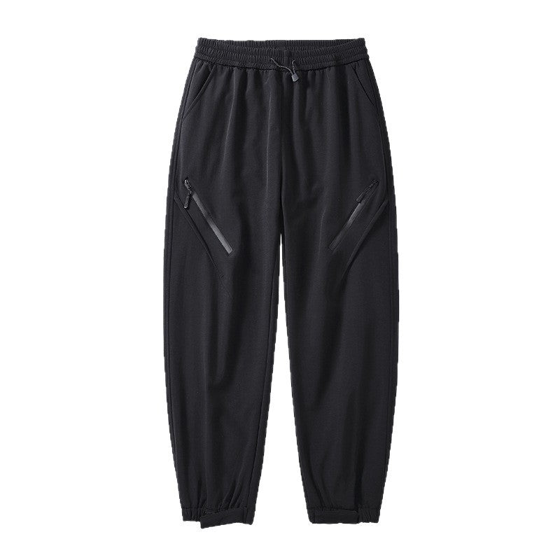 Women's Technical Trekking Jogger Pants with Elastic Waistband, Zipper Pockets and Wind-Resistant Surface Amarae