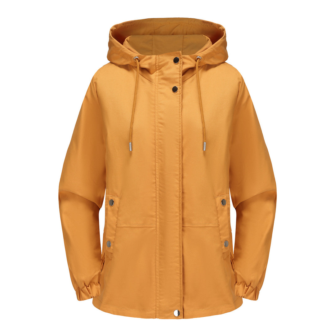 Ladies lightweight windbreaker with adjustable waist Lune London