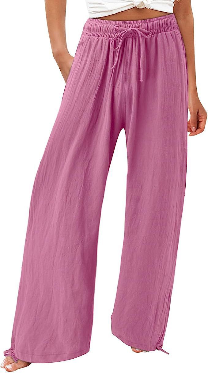 Chic and stylish loose and airy summer pants for women