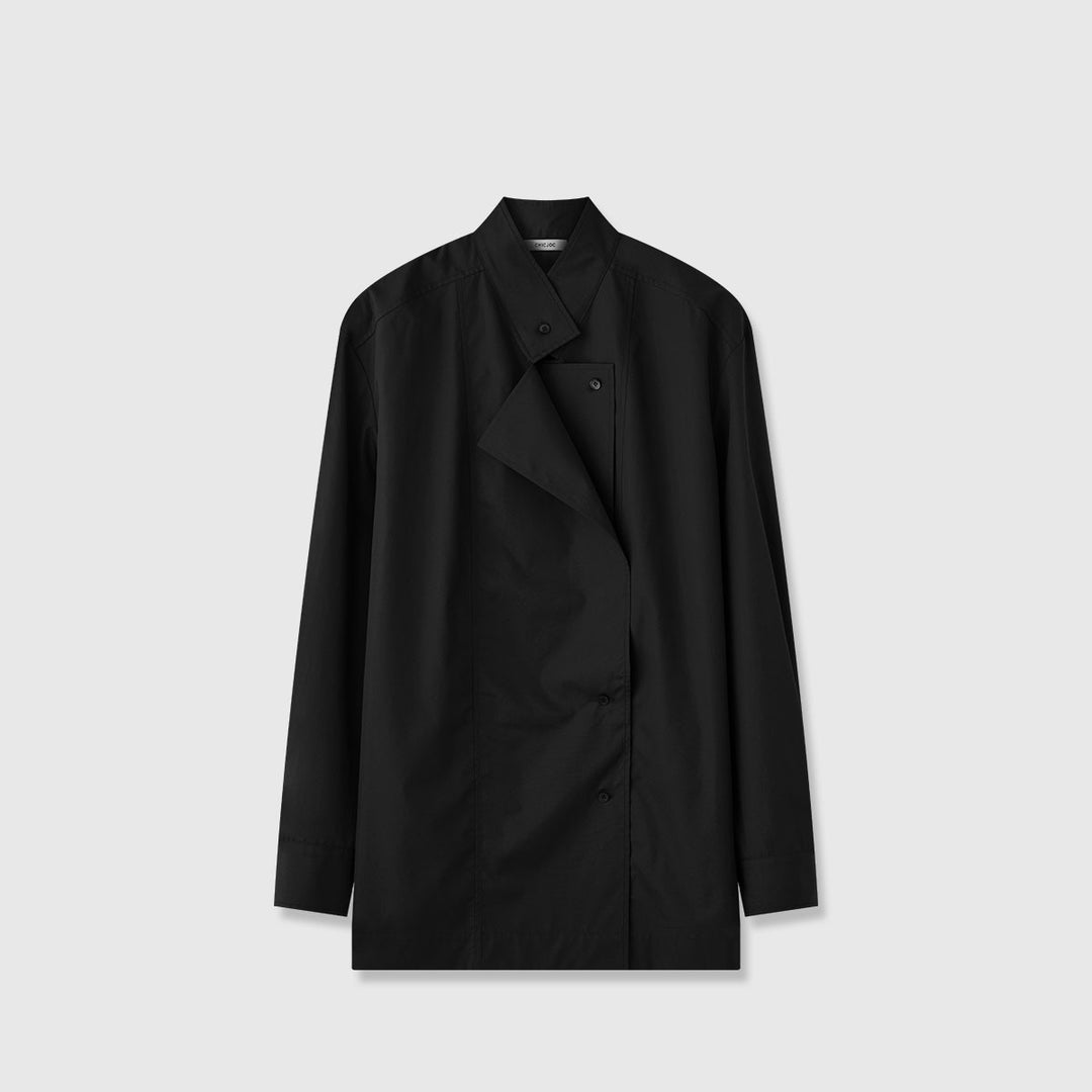 Chemisier blouse asymétrique à la mode pour femmes Chic & Stil