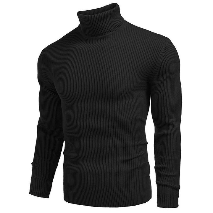 Men's High-Quality Ribbed Turtleneck Sweater Lune London