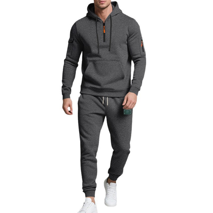 Men's sweatshirt set with practical pockets and drawstring Lune London