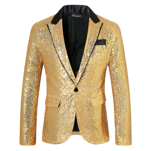 Man Blazer sequins glamour Amarae