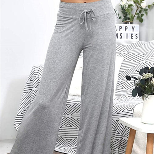 Loose leisure trousers for women with elastic waistband and adjustable drawstring Amarae