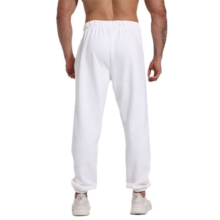 Men's sporty casual pants with elastic waistband and practical side pockets Chic & Stil