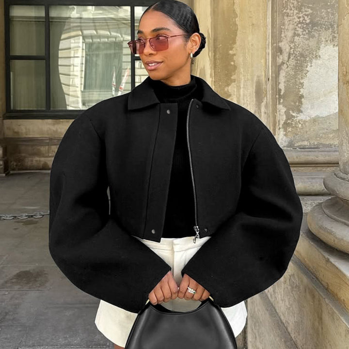 Oversized urban jacket for women with voluminous sleeves Lune London