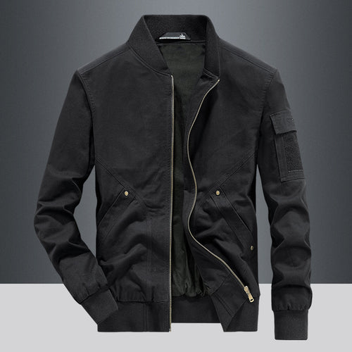 Trendy pilot jacket for men with practical pockets Amarae